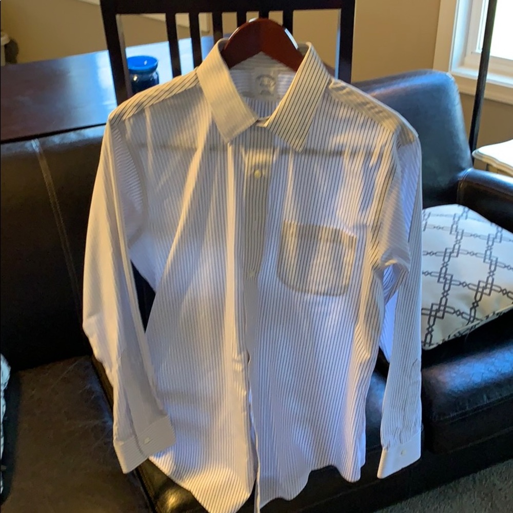 Brook Brothers Dress Shirt 15 1/2 x 34